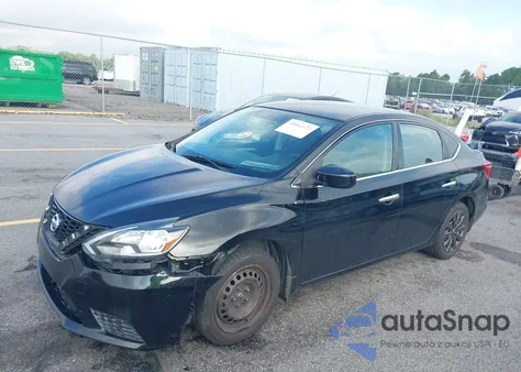 2017 Nissan Sentra S из США, поврежденный, VIN 3N1AB7AP4HY330621